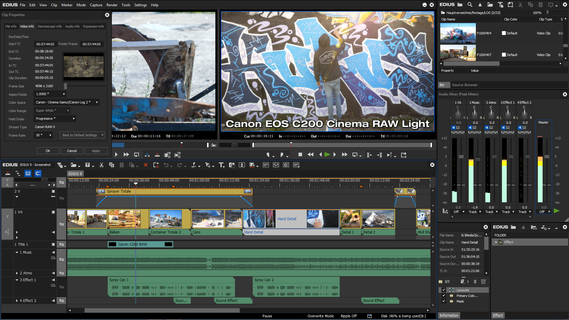 DTM・DAW EDIUS Pro 9 Grass Valley introduces EDIUS 9.20 at the NAB show - EDIUS